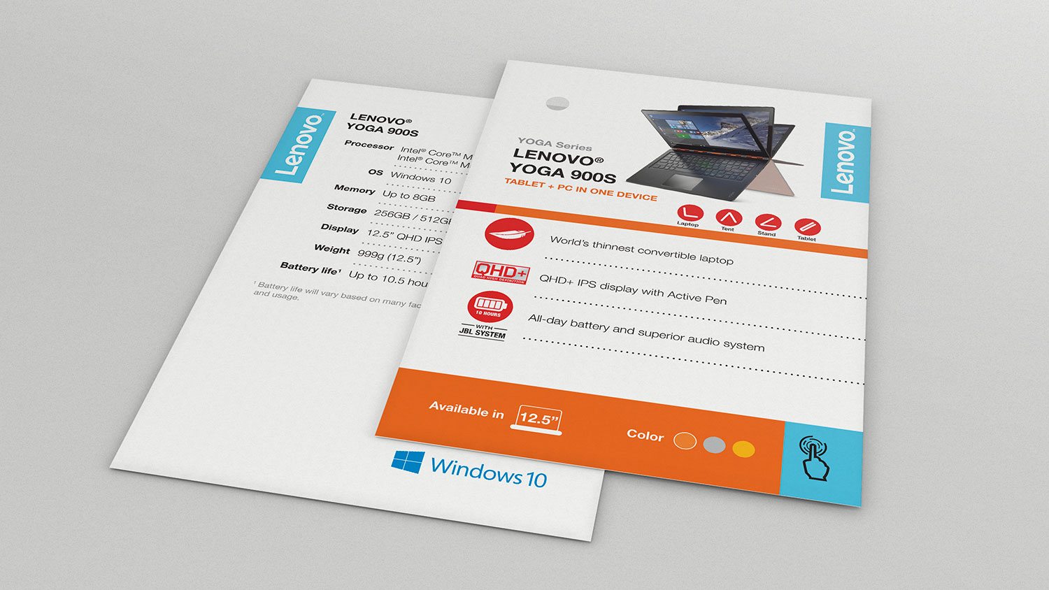 Print Materials Lenovo Notebook Brochure