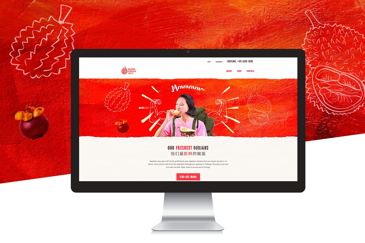 Durian Culture Responsive Website Design and Development